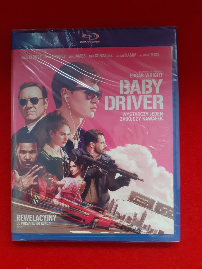 BABY DRIVER film blu-ray PL