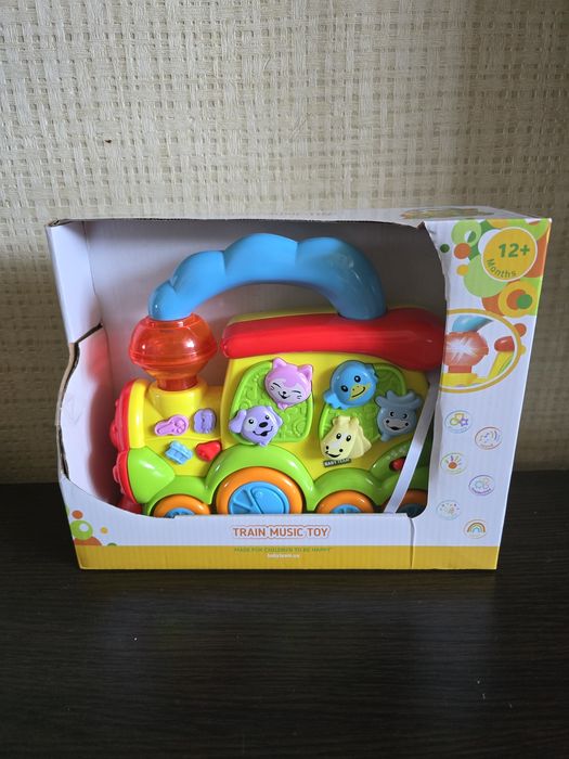 Іграшка музична для дітей Baby Team Паровозик