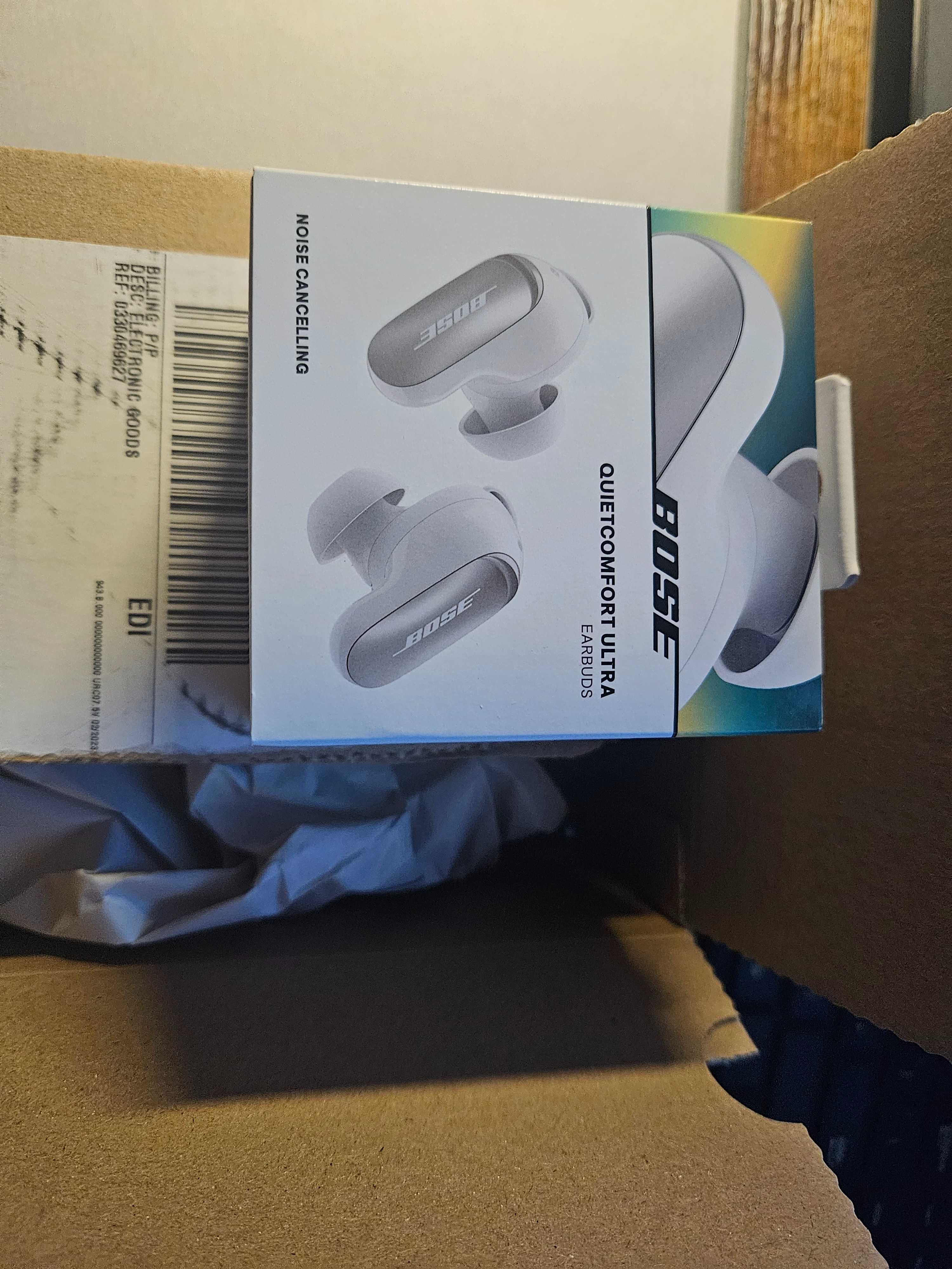 Słuchawki douszne BOSE QuietComfort Ultra Earbuds Biały gw 24 NOWE