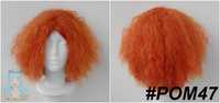 Mad Hatter Kapelusznik ruda pomarańczowa falowana peruka karbowana