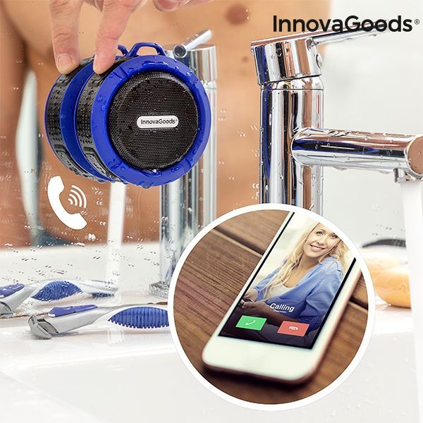 Coluna Bluetooth sem fios portátil Waterproof _ NOVA