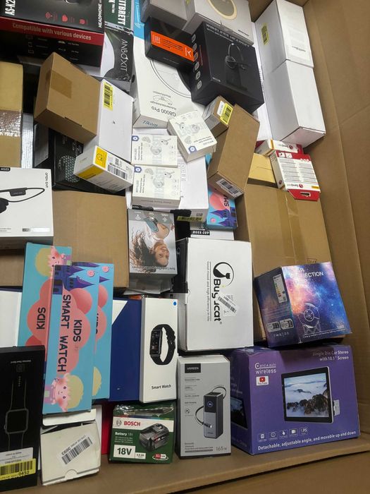 Paleta Amazon elektronika drobna multimedia nadwyżki magazynowe HURT