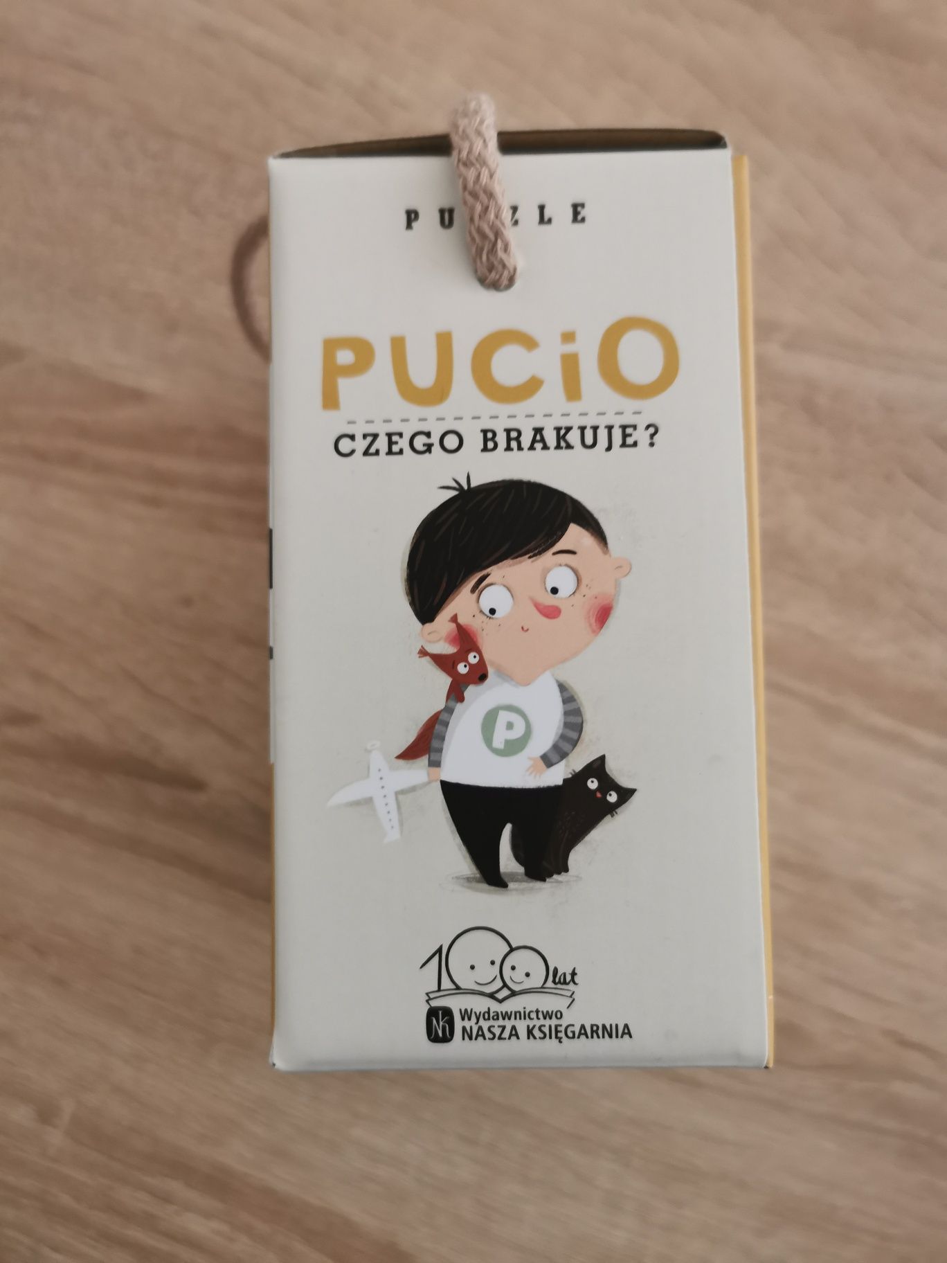 Puzzle Pucio, książeczka Pucio