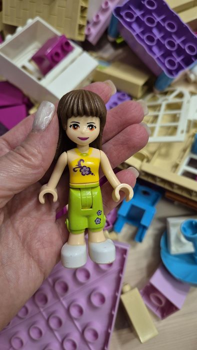 Конструктор JDLT, Двоповерховий будинокок друзів", 189 деталей