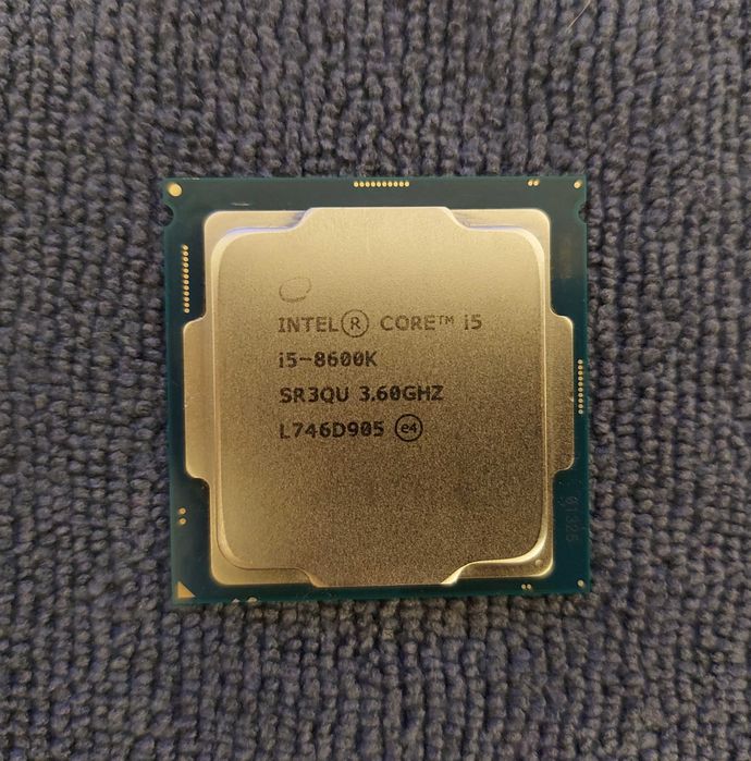 Procesor Intel i5-8600k 3.6 GHz