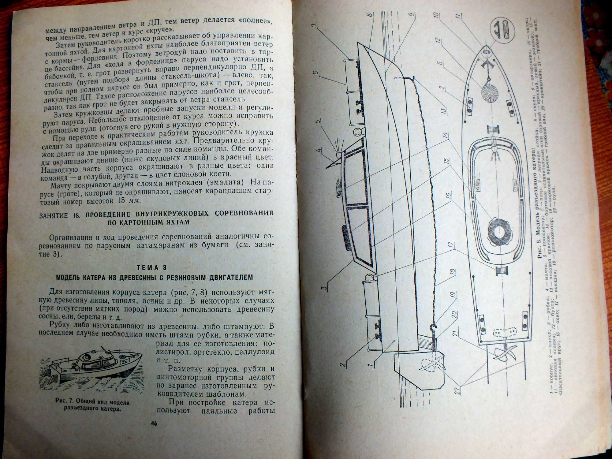 Пособие для руководителей судомодельных кружков.
