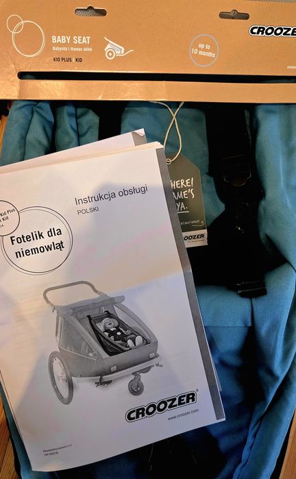 Croozer hamaczek nosidełko przyczepka rowerowa