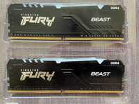 Kingston Fury Beast DDR4-3200 RGB 16 GB