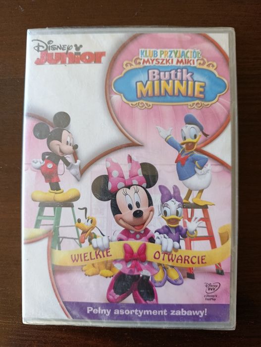 DVD Nowa Klub Przyjaciół Myszki Miki BUTIK MINNIE DISNEY Polski Dubb
