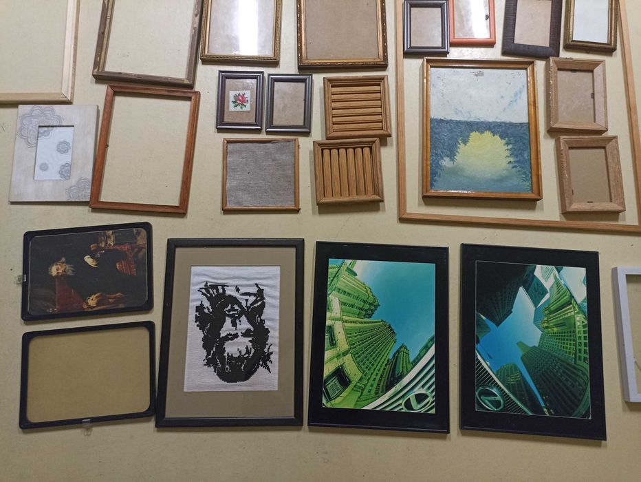 kolekcja ramek pod zdjęcia i obrazy