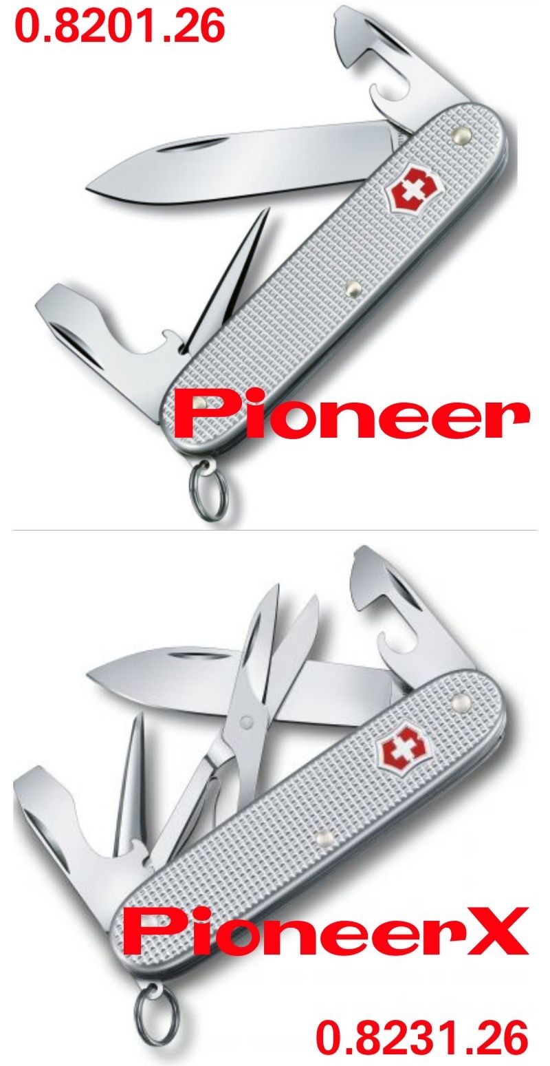 Нож Victorinox Ніж Solo Alox Pioneer X 93мм Farmer X Cadet Classic