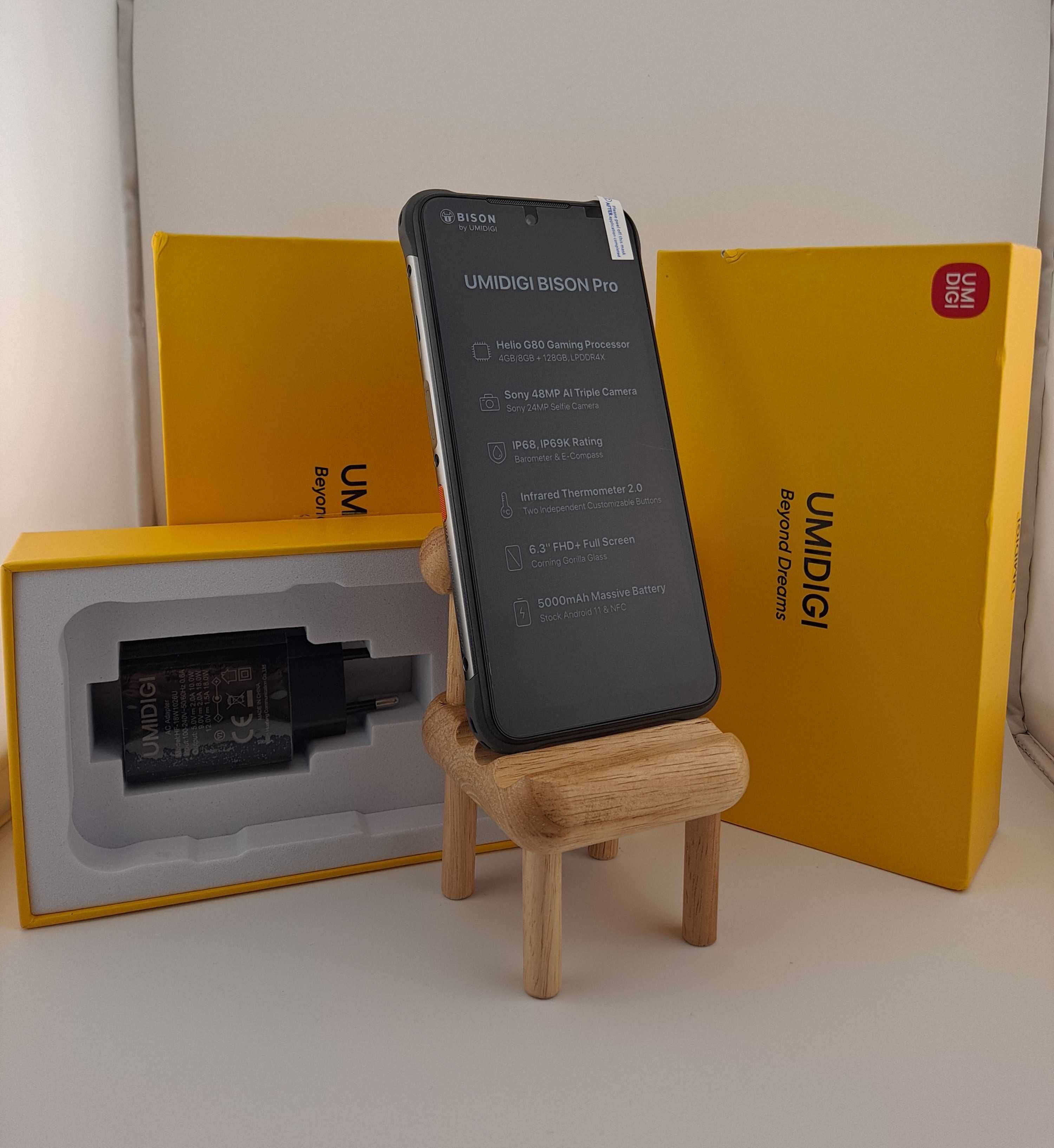 Umidigi Bison Pro •4/128gb Новий! Броньований смартфон! •NFC