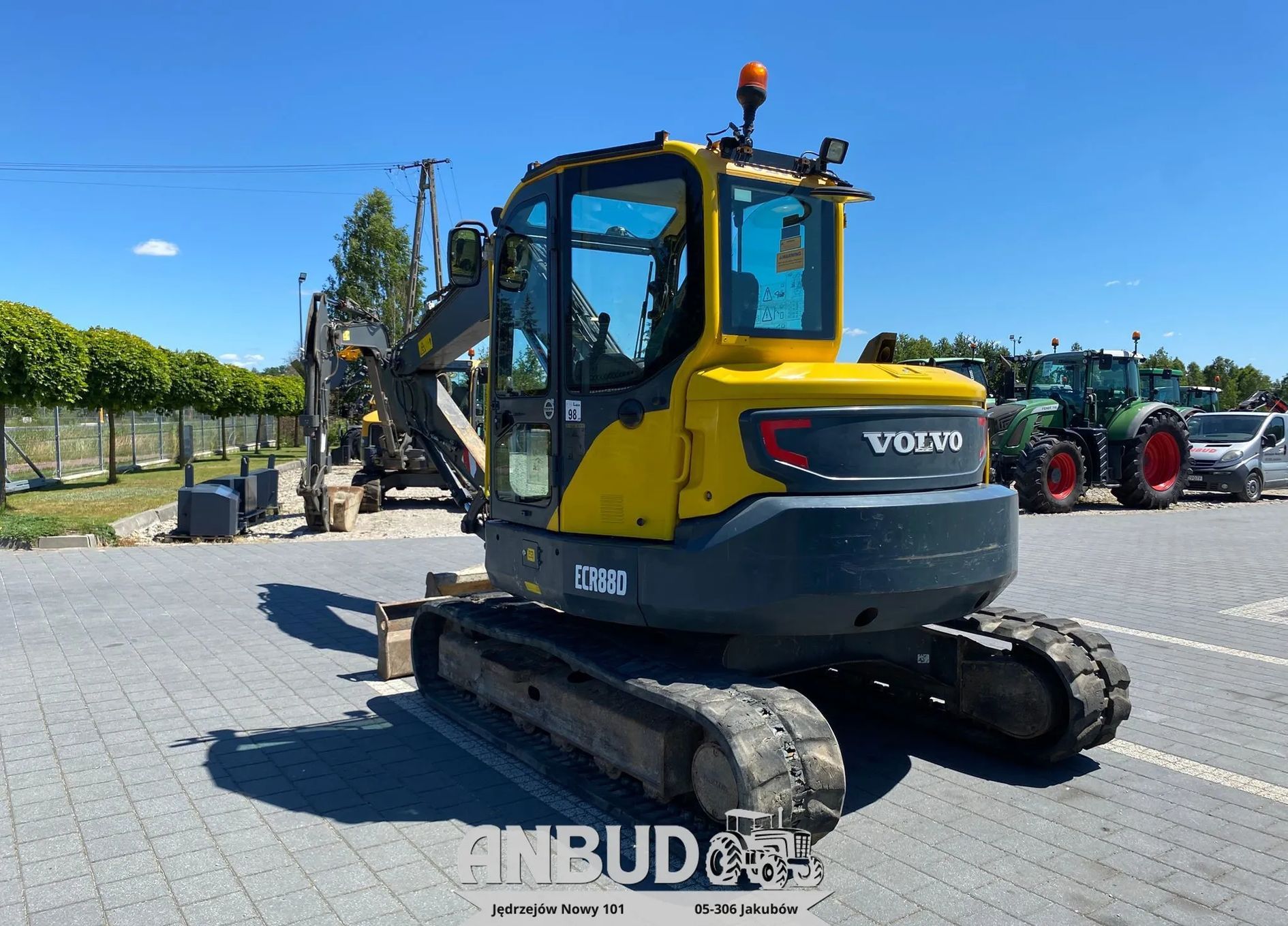 Volvo ECR 88D  Koparka gąsienicowa 8 t Kubota KX080 JCB 8080
