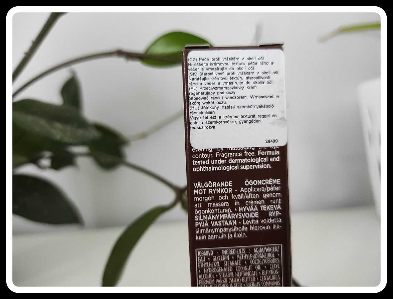 Yves Rocher Riche Creme NOWY przeciwzmarszczowy krem pod oczy