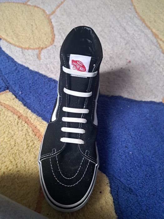 Кеди високі Vans Sk8-Hi Black White