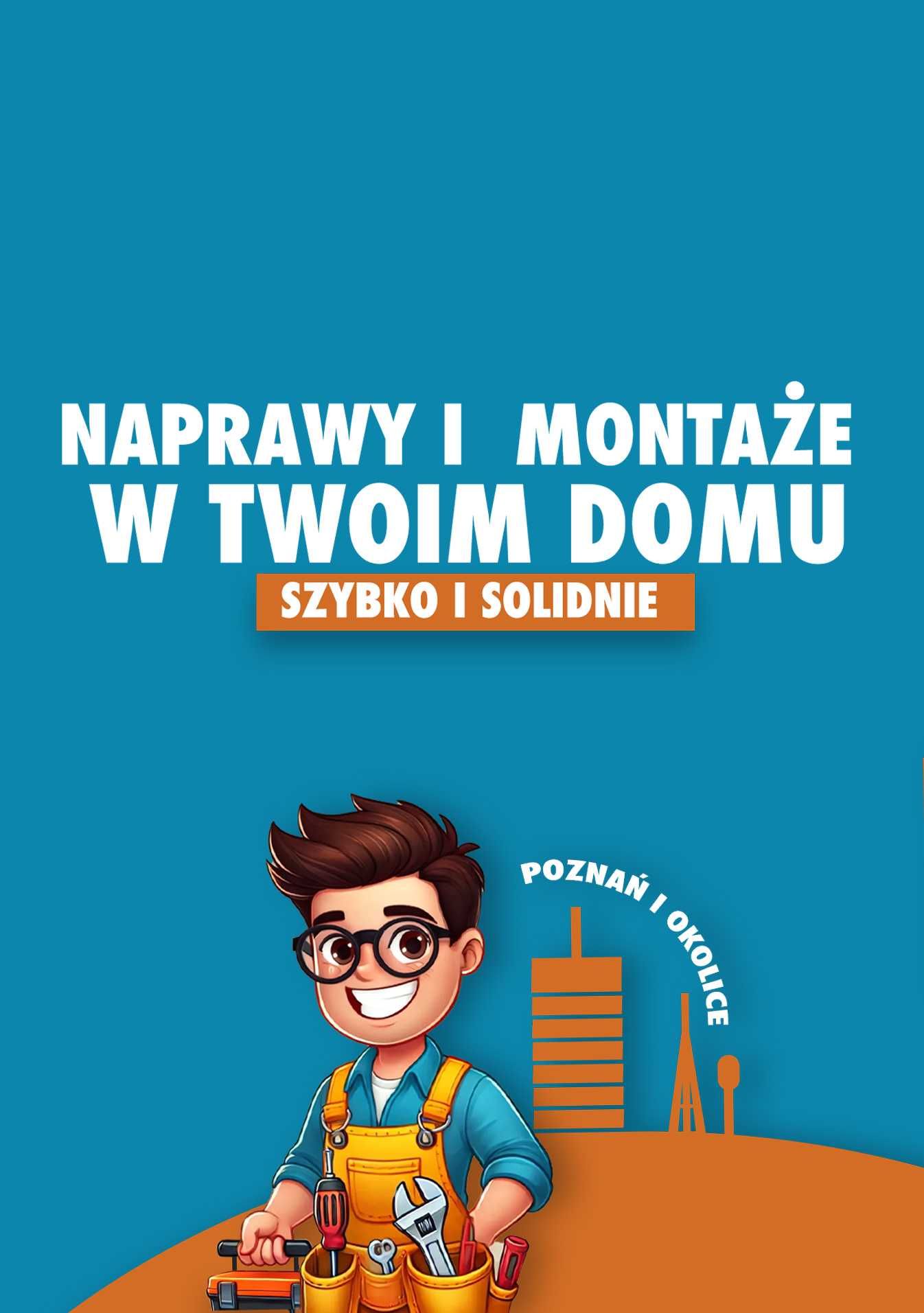 Złota rączka, domowe naprawy. Montaż mebli z AGD indukcja elektryk SEP