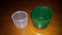 Dois medidores 130ML e 52ML