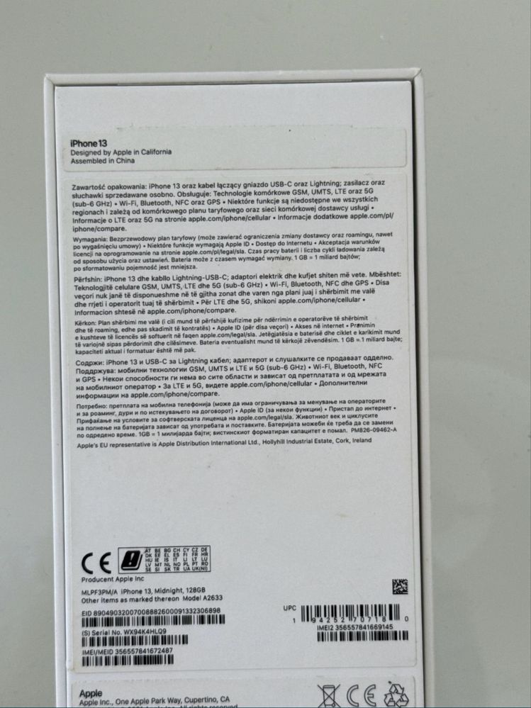 iphone 13,128gb