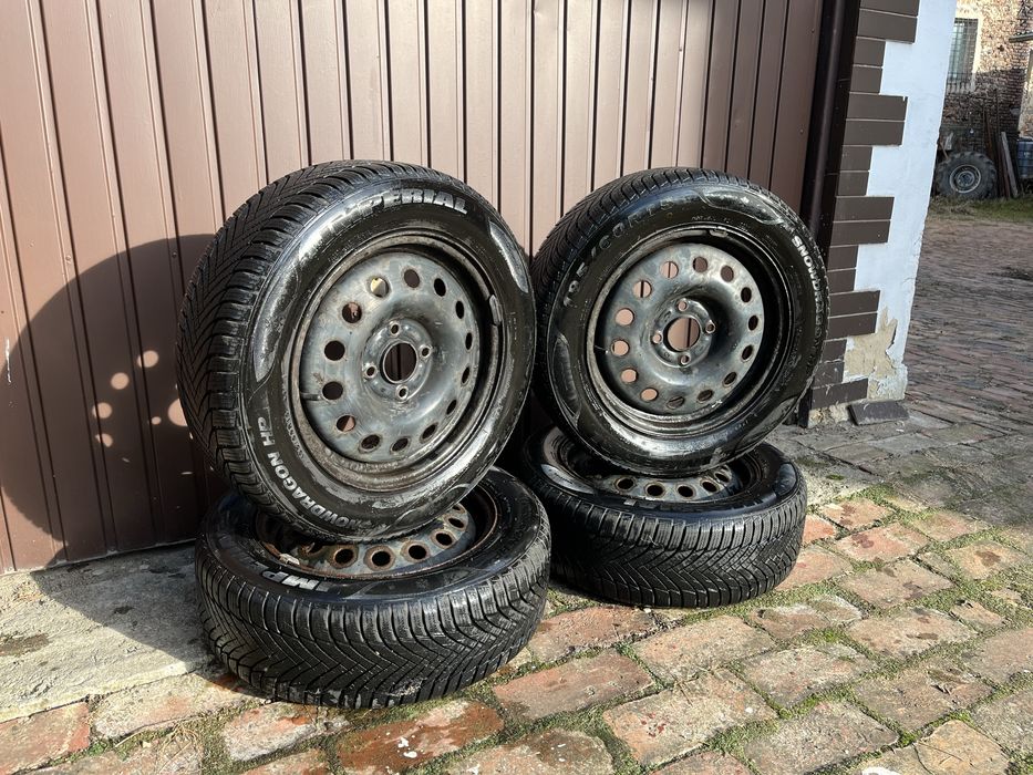 Koła zimowe 15” 195/60 - 4x108 (ford fusion/fiesta/focus)