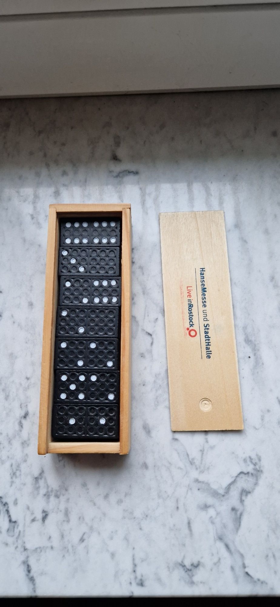 Domino drewniane