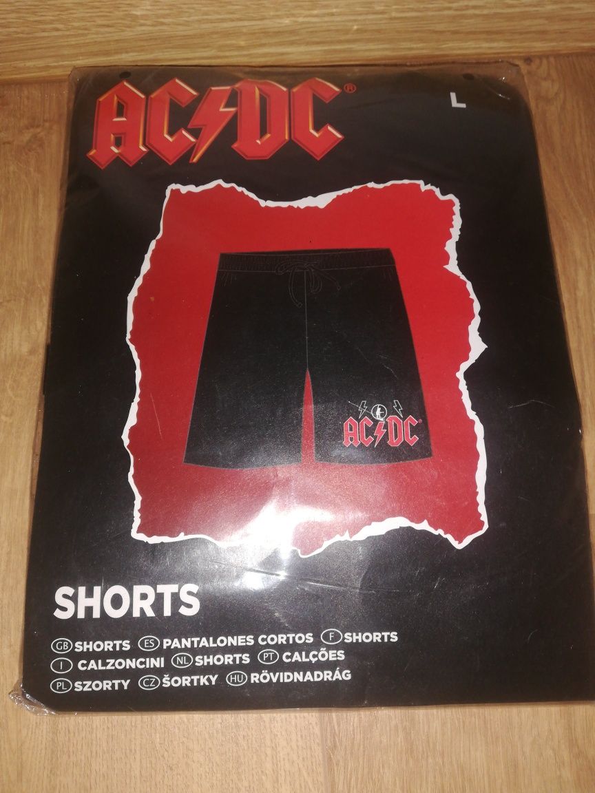 Calção da banda ACDC