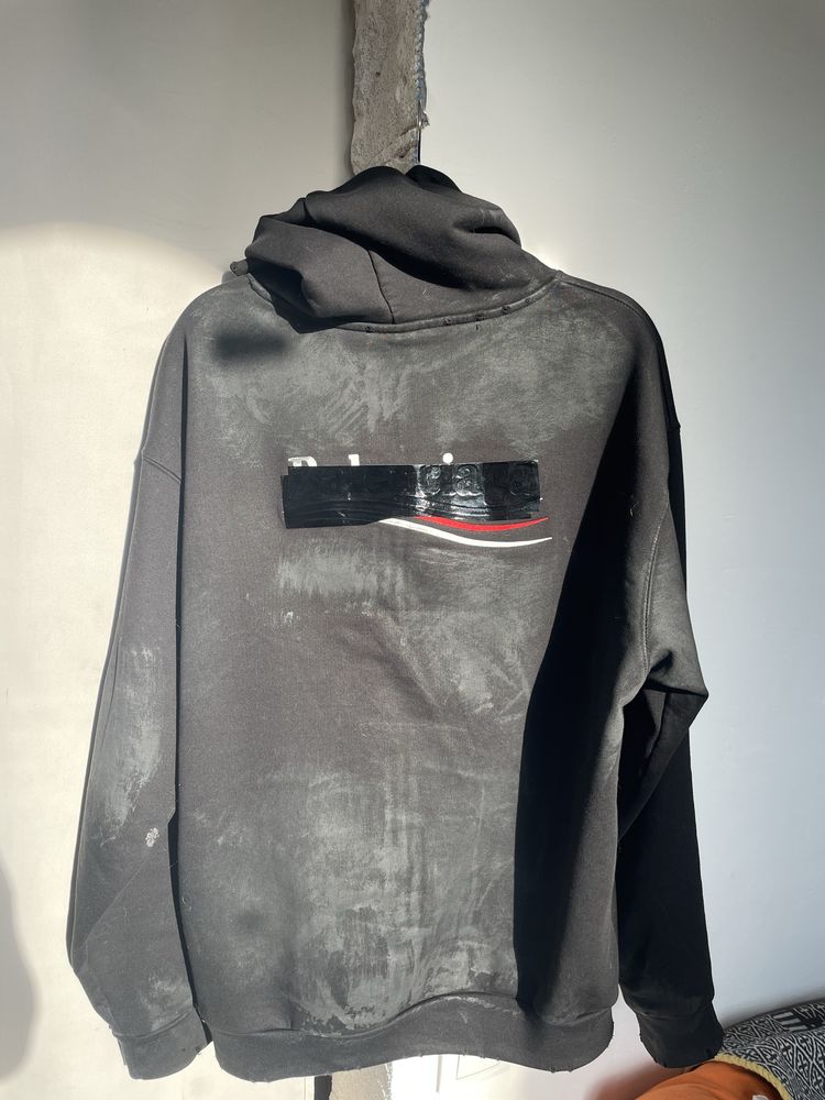 balenciaga gaffer zip-up
