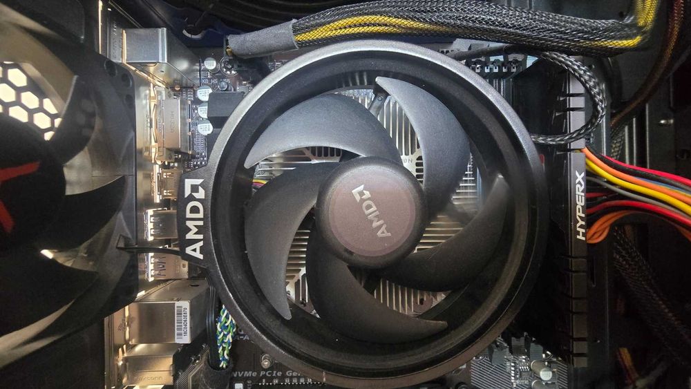 PC Win11 Home AMD Ryzen5 16GB RAM SSD256GB+HDD500GB GTX 1050 Ti