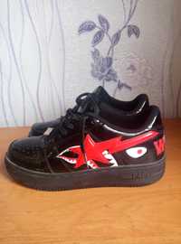 A Bathing Ape Bape Sta Low Shark Black