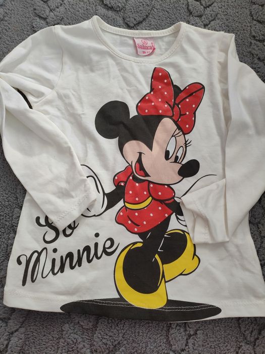 Piękny komplet 98, nowy, myszka Minnie