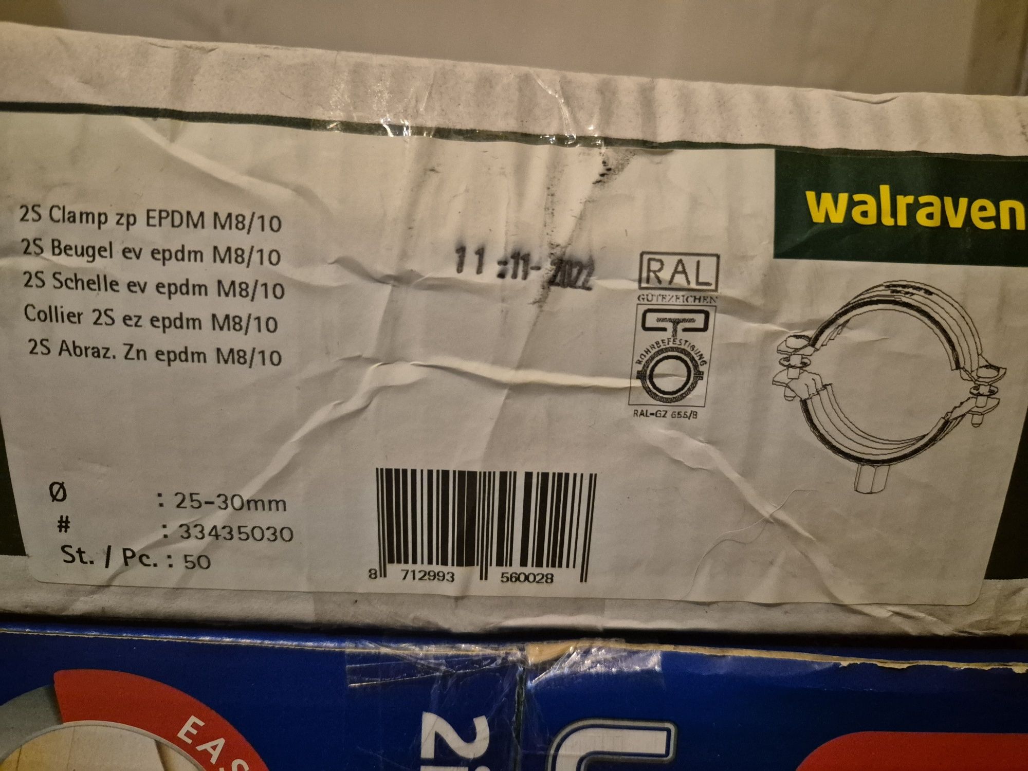 Walraven EPDM  25-30mm obejma