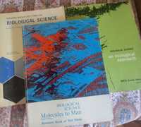 Três livros Bilogical Science