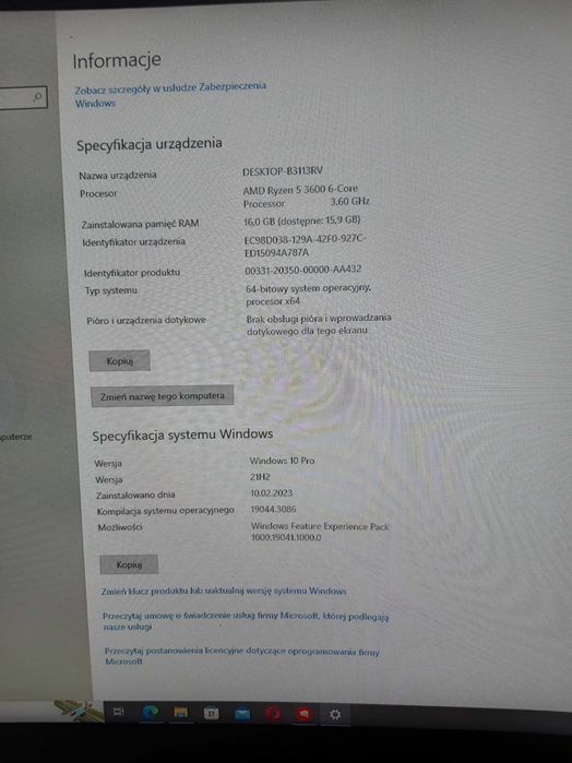 Komputer stacjonarny + Monitor w cenie
