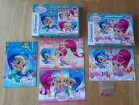 Dwa zestawy puzzli Shimmer i Shine 4+ oraz 6+