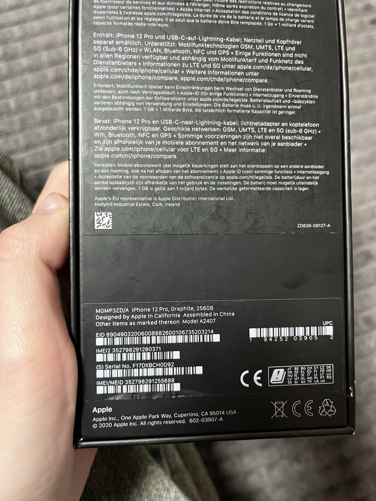 Iphone 12 pro 256gb