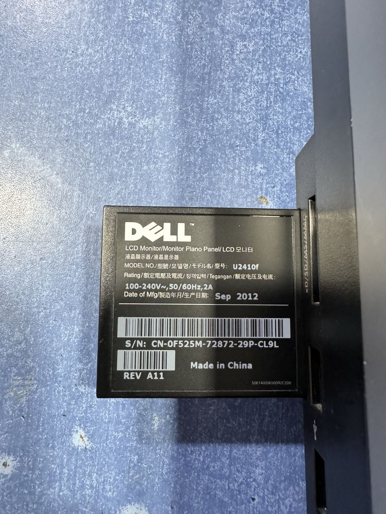 монітор dell U2410f