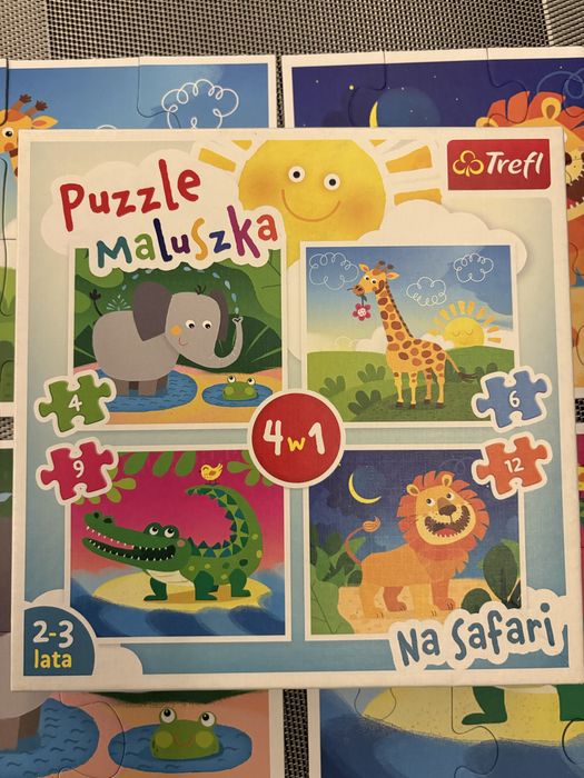 Puzzle maluszka 4w1