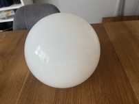 klosz biały na lampę 15 cm
