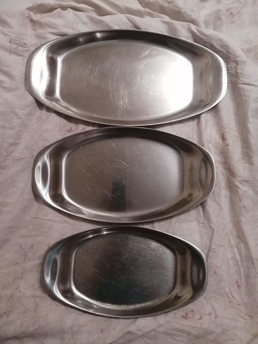 Поднос, тортовница нержавейка Cromargon WMF, таця