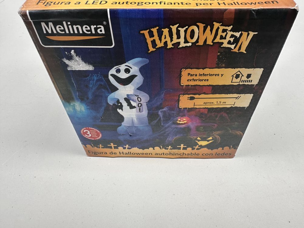 Melinera Samonadmuchiwany Duch (120cm) Halloween z oświetleniem LED