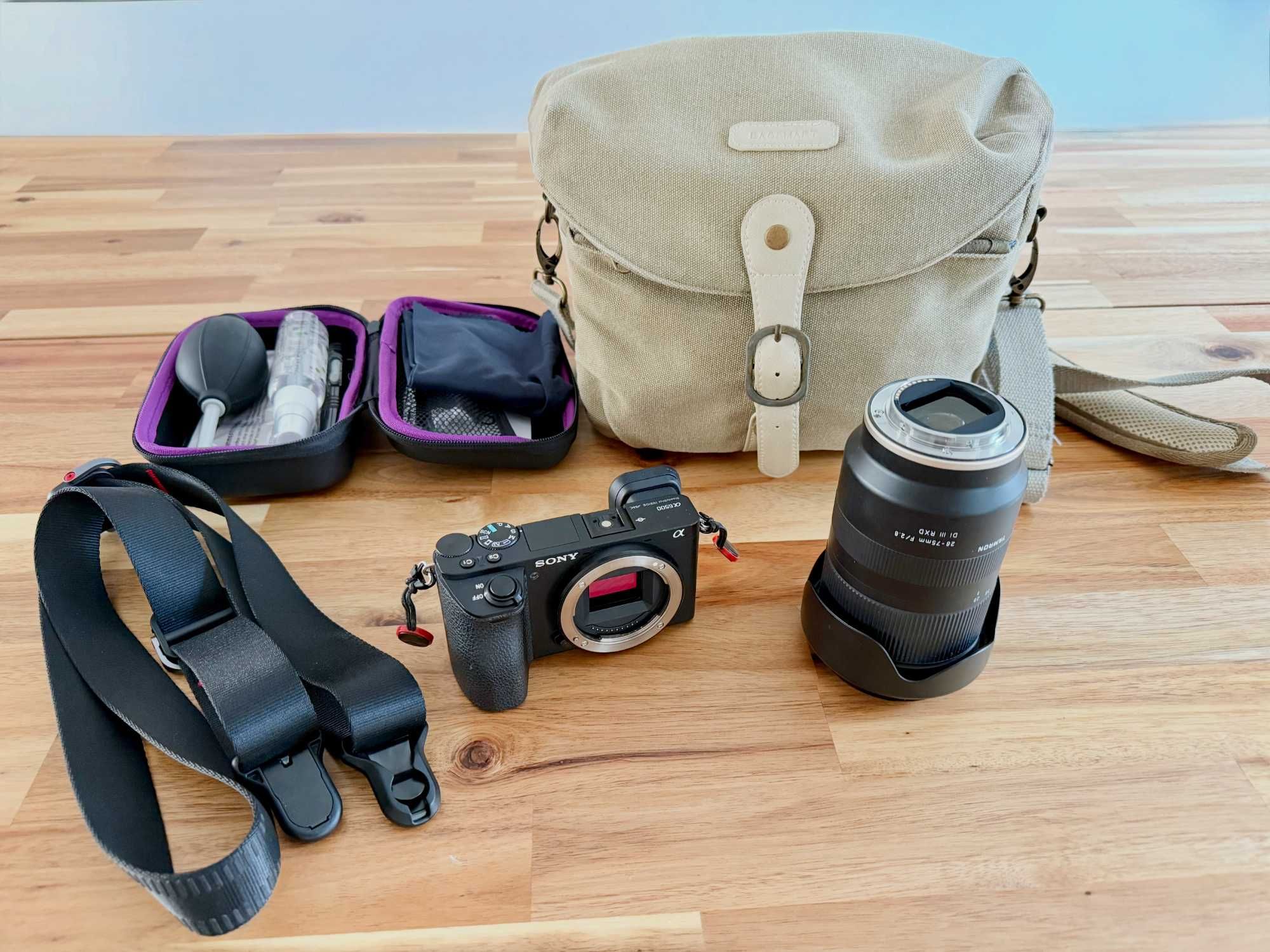 Sony Alpha a6500 + Tamron 28-75mm f/2.8 | Extras Grátis