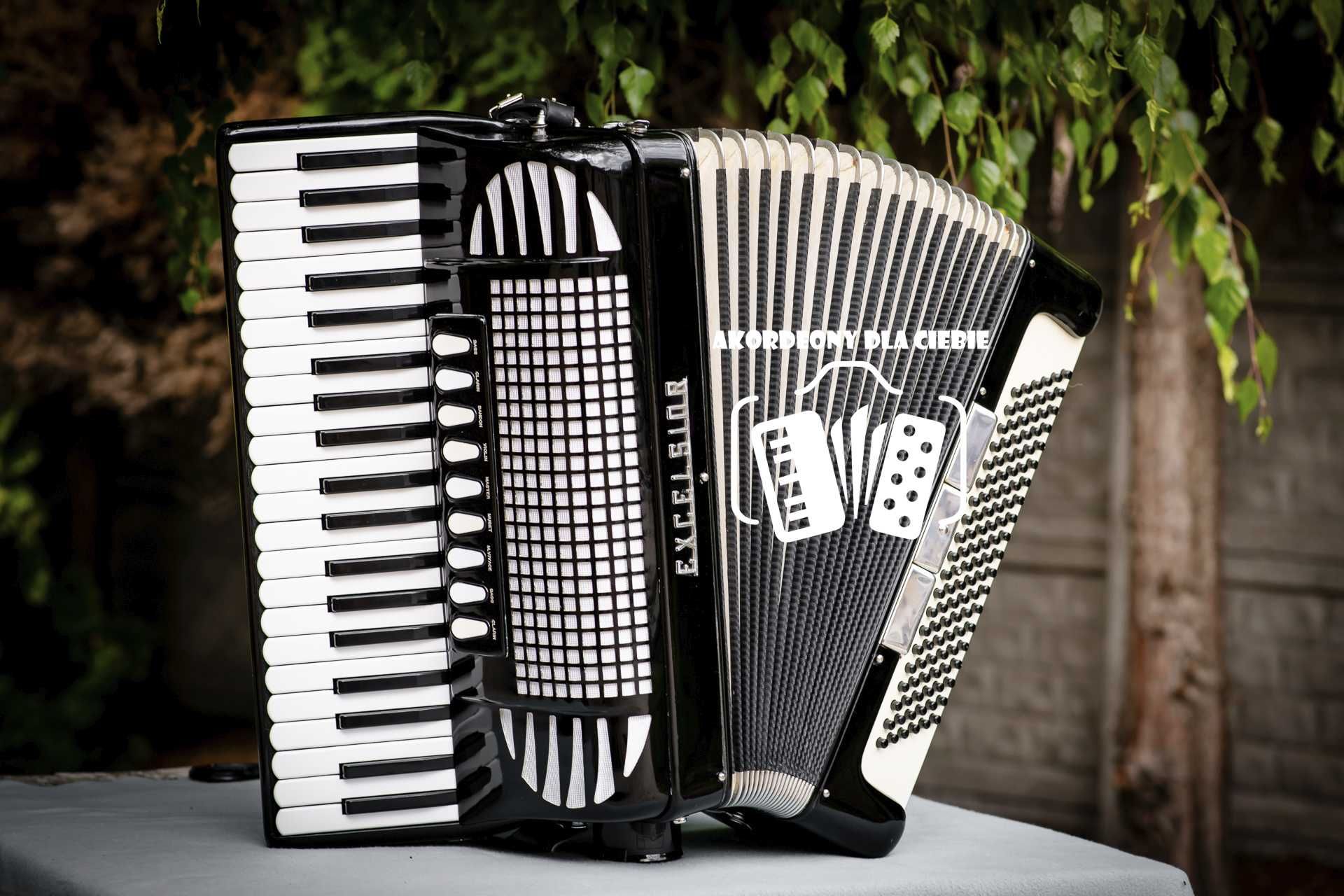 Akordeon Włoski Excelsior 120 basów 4 chóry - Musette