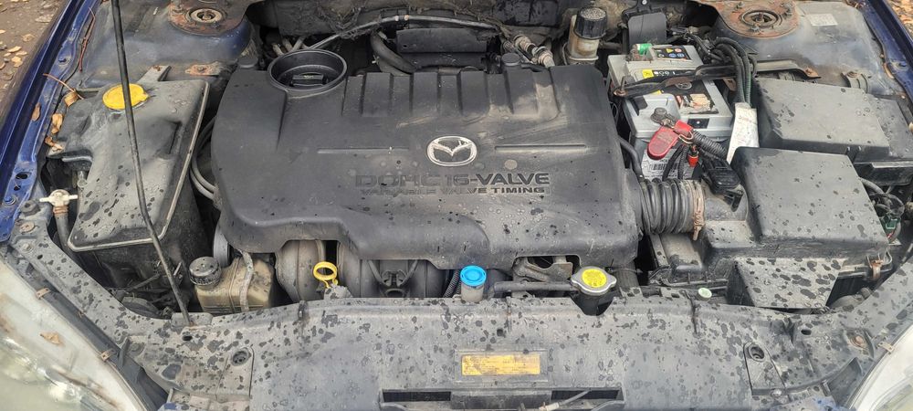 2002 MAZDA 6 2.2 GAZ Hak Dupowóz na gazie   Zamiana