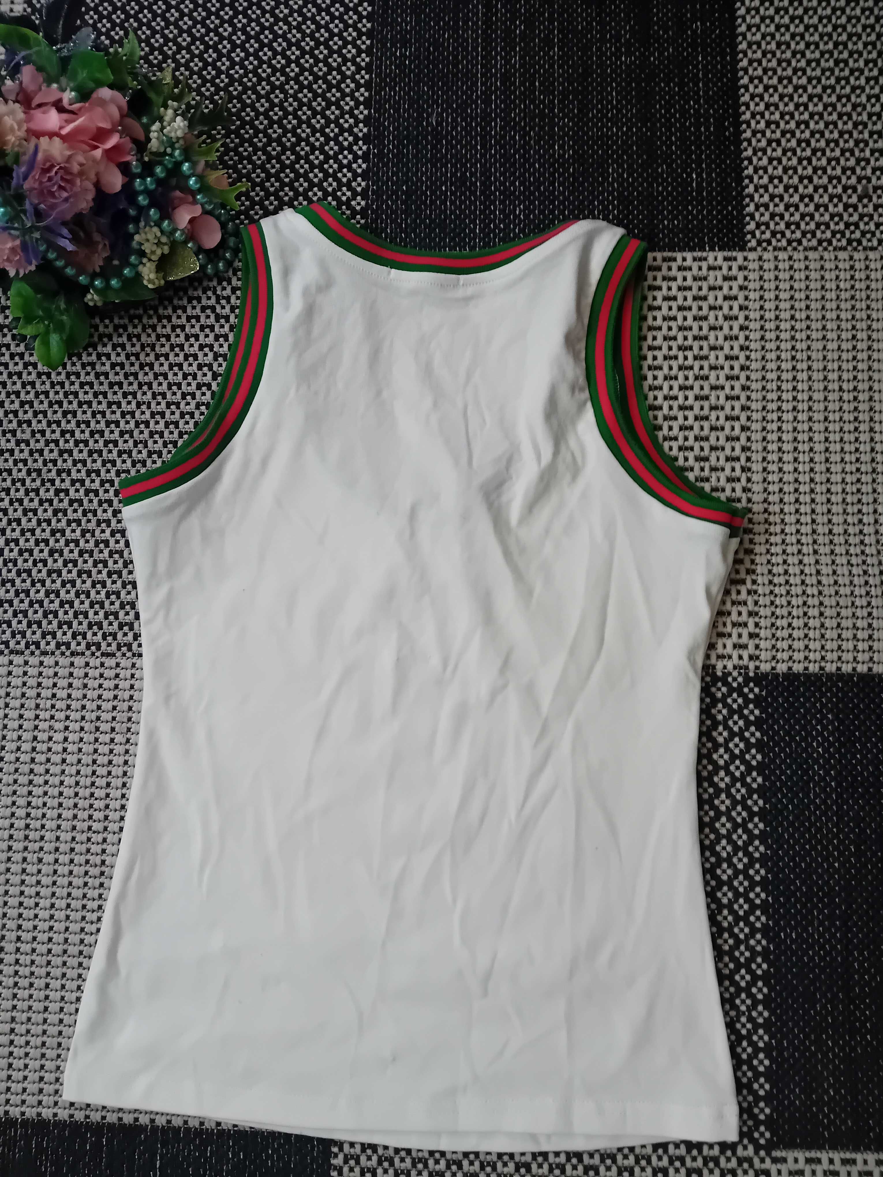 GUCCI Bokserka bluzka na ramiączka