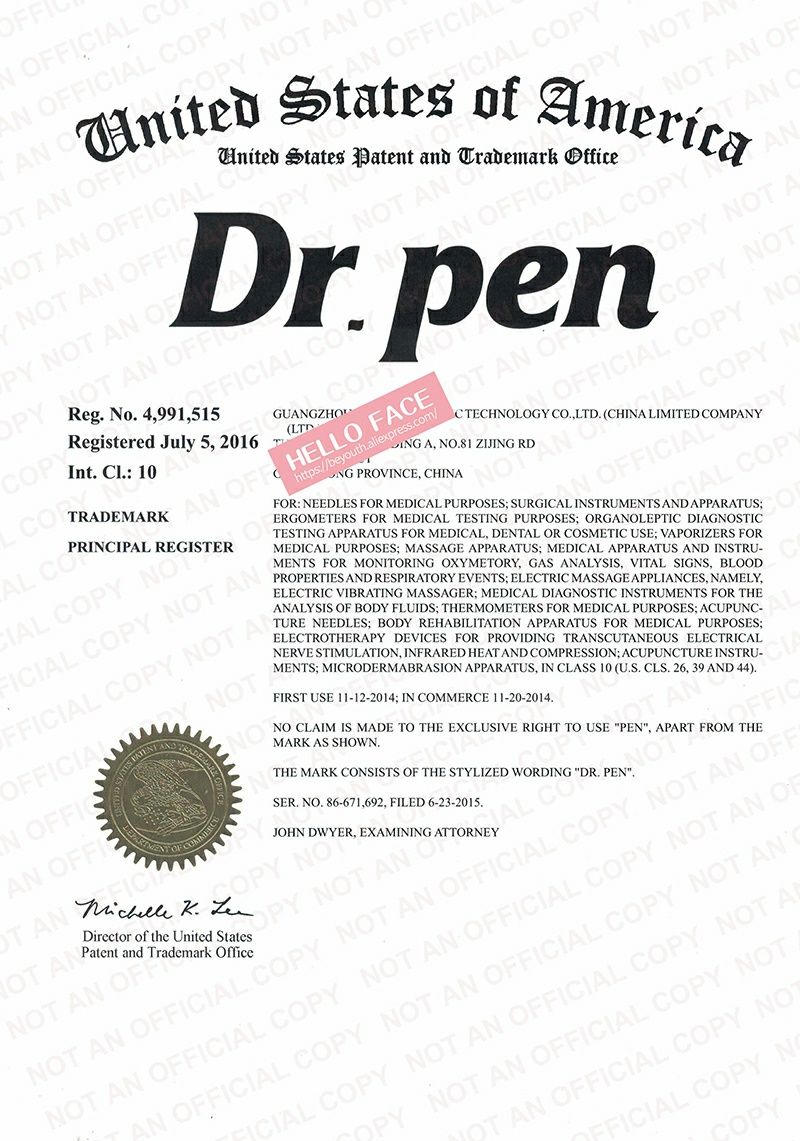 Дермаштамп Dr. Pen Ultima M7-W, A1-W с аккумулятором