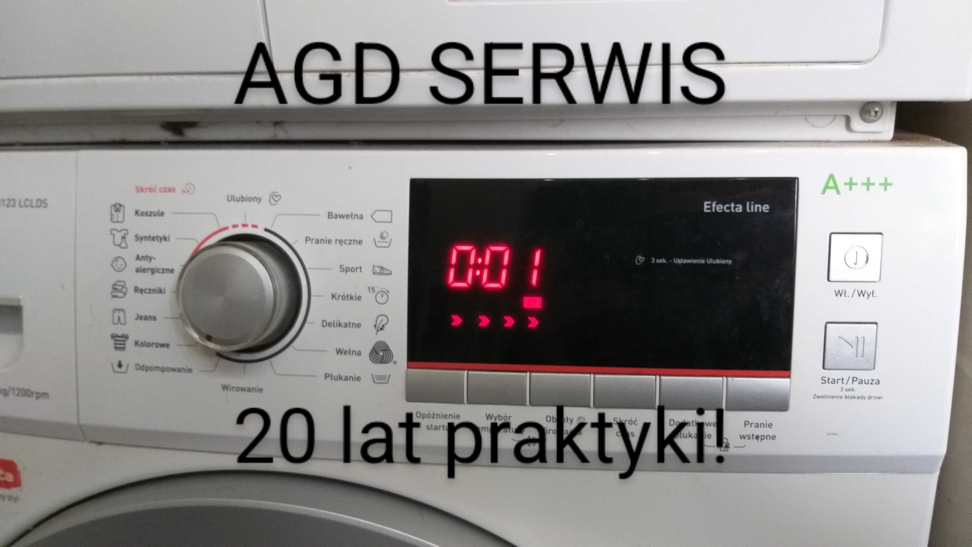 AGD SERWIS - naprawa zmywarek, pralek, lodówek - 20 LAT PRAKTYKI!