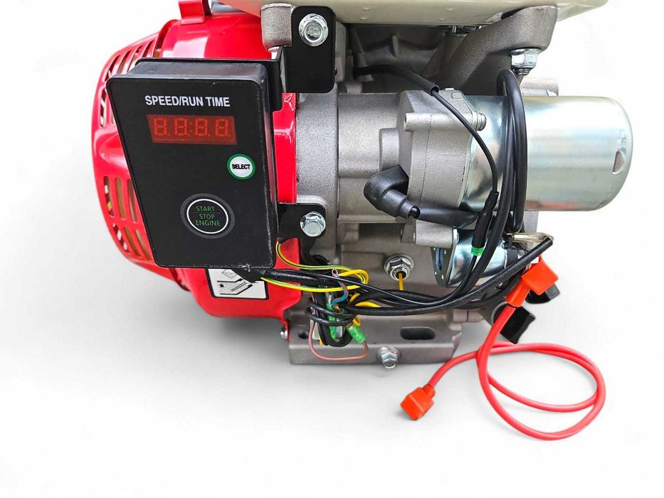 Silnik spalinowy HDM 15KM GX 420 GE250A 4-suw rozrusznik wał 1"-25,4mm