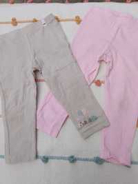 Spodnie legginsy r.86/92