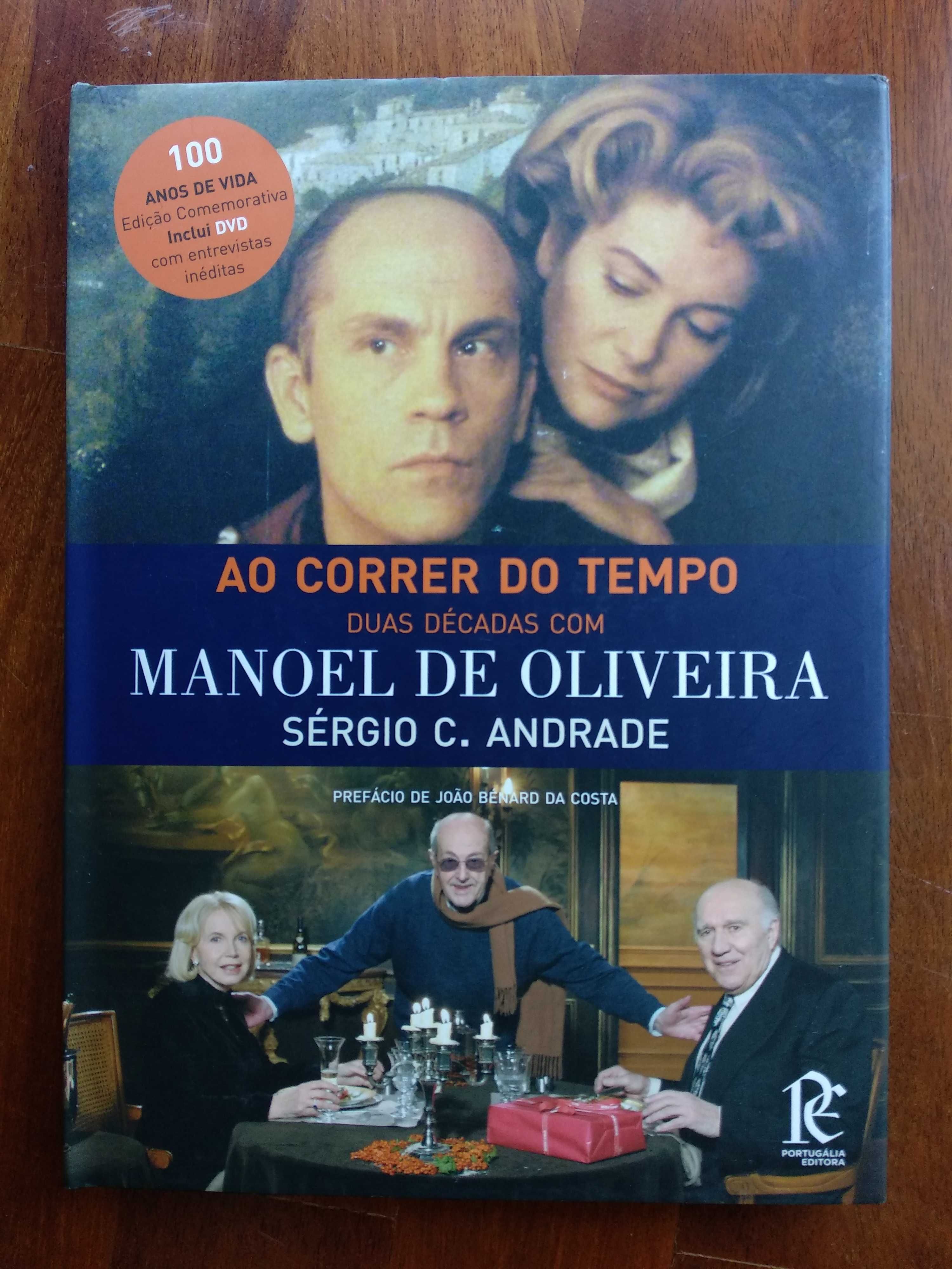 Livro Ao Correr do Tempo Manoel de Oliveira