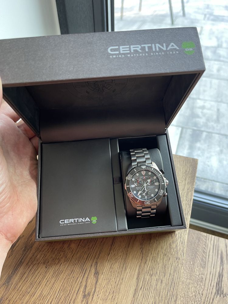 Zegarek Certina DS Action Chronograph Tytanowy