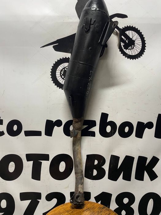 Вихлопна труба до мотоцикла Loncin LX250/300GY-3 SX2,інші! Уточнюйте!